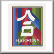 cross stitch pattern Harmony