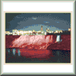 cross stitch pattern Niagara Falls