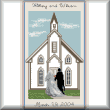 cross stitch pattern Wedding Chapel
