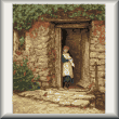 cross stitch pattern The Cottage Door