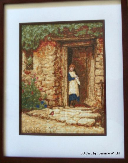 cross stitch pattern The Cottage Door