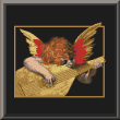 cross stitch pattern Putto Musicante