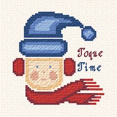 cross stitch pattern Toque Time