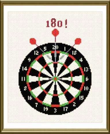 cross stitch pattern Darts