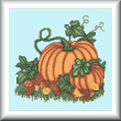 cross stitch pattern Pumpkins