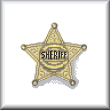 cross stitch pattern Sheriff's Badge