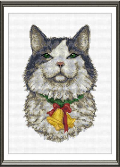 Country Cats Calico Persian ++ 30+ Cross Stitch Patterns