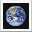 cross stitch pattern The Earth