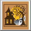 cross stitch pattern House ghosts