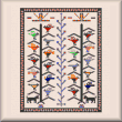 cross stitch pattern Native Art blanket