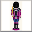 cross stitch pattern Nutcracker Colonel