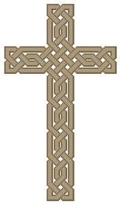 cross stitch pattern Celtic Cross