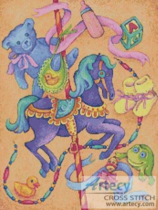 cross stitch pattern Baby Things