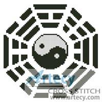 cross stitch pattern Bagua