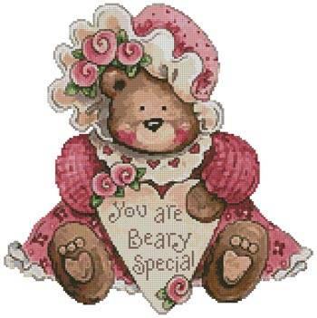 cross stitch pattern Beary Special