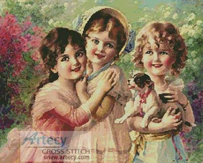 cross stitch pattern Best of Friends