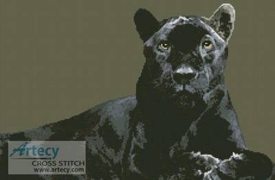 cross stitch pattern Black Panther