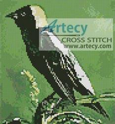 cross stitch pattern Bobolink