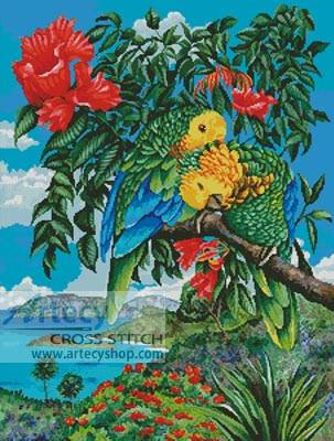 cross stitch pattern Bride and Grooming