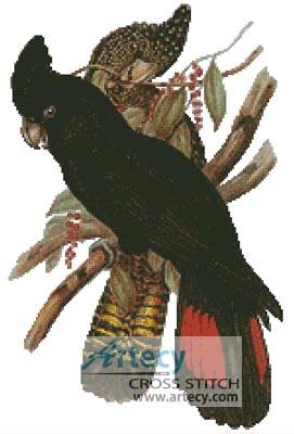 cross stitch pattern Cockatoos