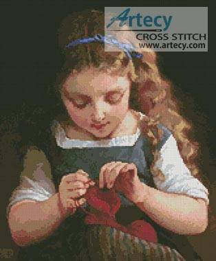 cross stitch pattern A Careful Stitch