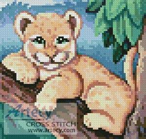 cross stitch pattern Mini Cub