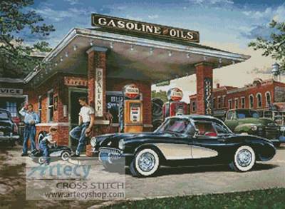 cross stitch pattern Full Service