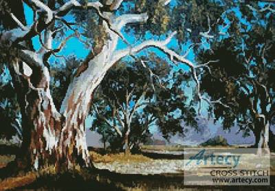cross stitch pattern Gum Gully