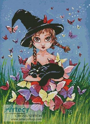 cross stitch pattern Katy and Co