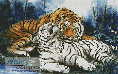 cross stitch pattern Morning Calm