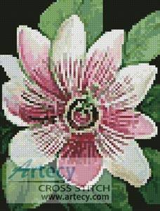 cross stitch pattern Mini Passion Flower