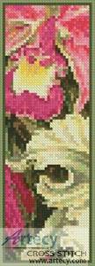 Fractal Bookmark Cross Stitch Pattern bookmarks