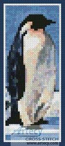 Artecy Cross Stitch. Frog Bookmark Counted Cross Stitch Pattern to