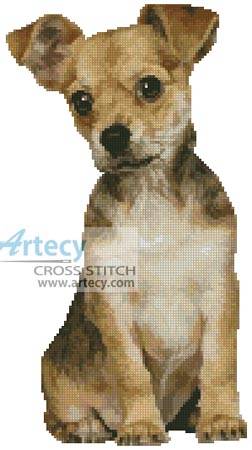 cross stitch pattern Puppy 2