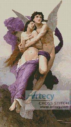 cross stitch pattern The Rapture of the Psyche