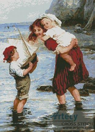 cross stitch pattern At Scarborough