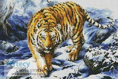 cross stitch pattern Siberian Kingdom
