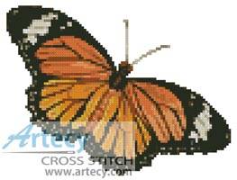 cross stitch pattern Small Butterfly