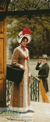 cross stitch pattern A Source of Admiration