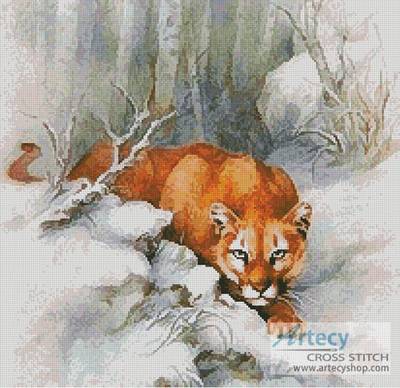 cross stitch pattern Stepping Out