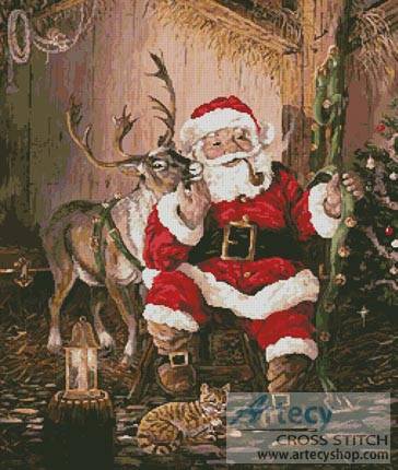 cross stitch pattern Time to Go