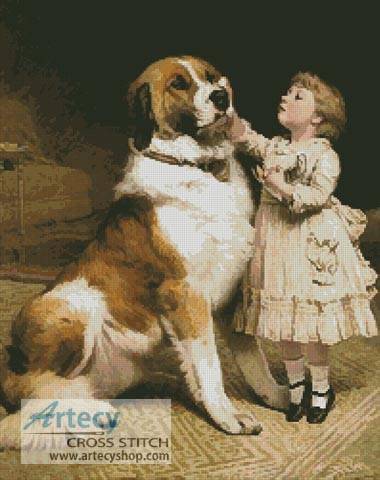 cross stitch pattern Trust