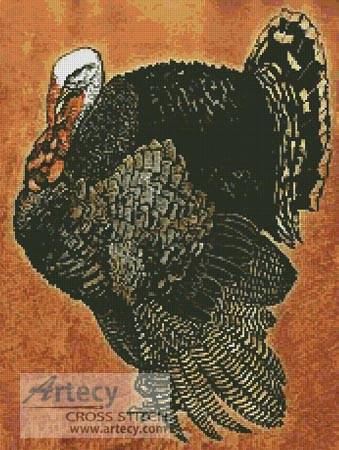 cross stitch pattern Turkey 4