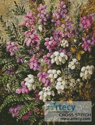cross stitch pattern Wild Heath