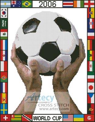 cross stitch pattern World Cup 2006