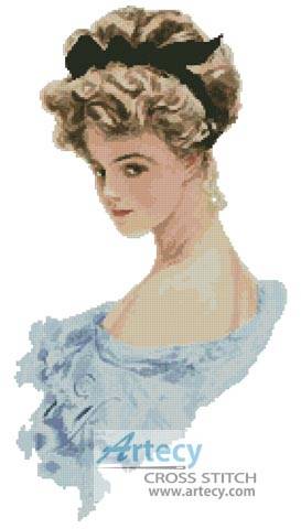 cross stitch pattern Her Eyes were made to Worship