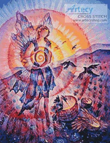 cross stitch pattern Authentic Nourishment