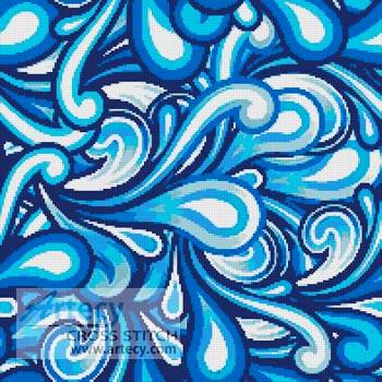 Swirl Pattern - Blue Backgrounds - MySpace Layouts - MySpace
