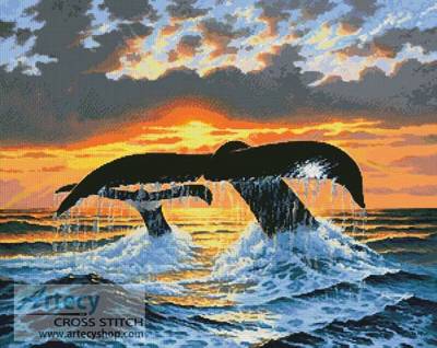 cross stitch pattern Deep Water Nomads