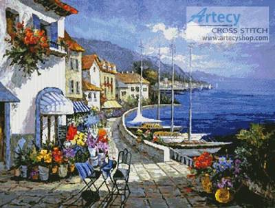 cross stitch pattern European Memories
